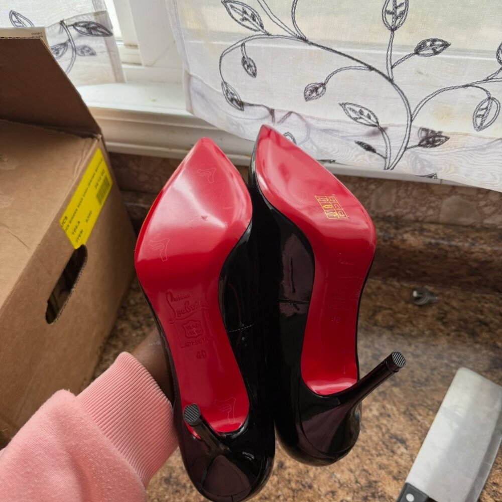Christian Louboutin So Kate Heels Size: 40 EU (approx. US 9.5–10) Color: Black - Picture 7 of 13